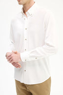 Adv Regular Fit Kırık Beyaz Gömlek