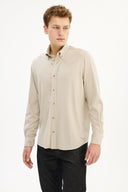 Adv Regular Fit Bej Gömlek