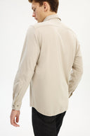 Adv Regular Fit Bej Gömlek