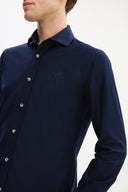 Adv Slim Fit Lacivert Gömlek