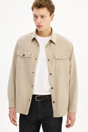 Adv Regular Fit Bej Gömlek Ceket