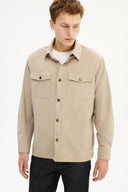 Adv Regular Fit Bej Gömlek Ceket