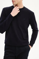 Adv Regular Fit Lacivert Triko