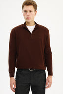 Adv Regular Fit Koyu Kahve Triko