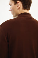 Adv Regular Fit Koyu Kahve Triko