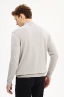 Adv Regular Fit Gri Melanj Triko