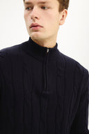 Adv Regular Fit Lacivert Triko