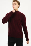 Adv Regular Fit Bordo Triko