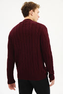 Adv Regular Fit Bordo Triko