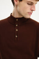 Adv Regular Fit Koyu Kahve Triko