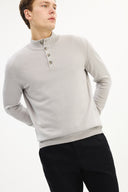 Adv Regular Fit Gri Triko