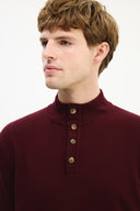 Adv Regular Fit Bordo Triko