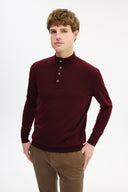 Adv Regular Fit Bordo Triko