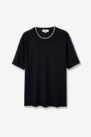 Adv Slim Fit Siyah Triko