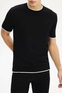 Adv Slim Fit Siyah Triko