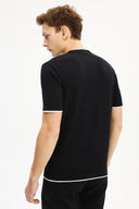 Adv Slim Fit Siyah Triko