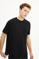 Adv Regular Fit Siyah T-shırt