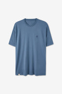 Adv Regular Fit İndigo T-shırt