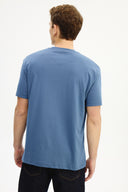 Adv Regular Fit İndigo T-shırt