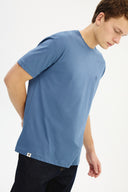 Adv Regular Fit İndigo T-shırt