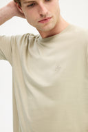 Adv Regular Fit Koyu Bej T-shırt