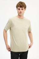 Adv Regular Fit Koyu Bej T-shırt