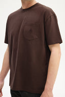 Adv Oversize Koyu Kahve T-shırt