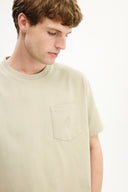Adv Oversize Koyu Bej T-shırt