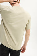 Adv Oversize Koyu Bej T-shırt