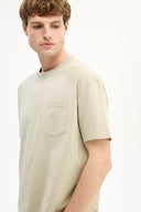 Adv Oversize Koyu Bej T-shırt