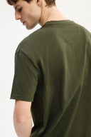 Adv Oversize Olıve Yeşili T-shırt