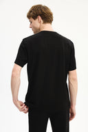 Adv Oversize Siyah T-shırt