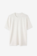 Adv Oversize Kırık Beyaz T-shırt