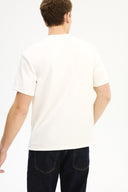 Adv Oversize Kırık Beyaz T-shırt