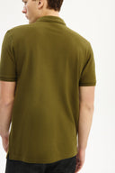 Adv Regular Fit Olıve Yeşili T-shırt