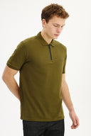 Adv Regular Fit Olıve Yeşili T-shırt