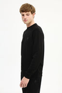 Adv Relaxed Fit Siyah Eşofman Üst