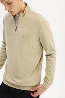 Adv Regular Fit Koyu Bej Eşofman Üst