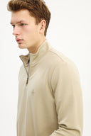 Adv Regular Fit Koyu Bej Eşofman Üst