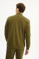 Adv Regular Fit Olıve Yeşili Eşofman Üst