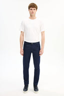 Adv Slim Fit Lacivert Denim Pantolon
