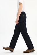 Adv Relaxed Fit Koyu Lacivert Denim Pantolon