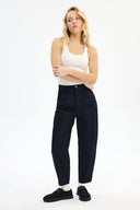 Adv Havuç Lacivert Kadın Pantolon