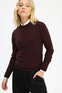 Adv Slim Fit Koyu Kahve Kadın Triko