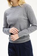 Adv Slim Fit Gri Kadın Triko