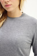 Adv Slim Fit Gri Kadın Triko