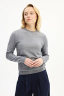 Adv Slim Fit Gri Kadın Triko