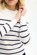 Adv Slim Fit Beyaz Kadın Triko