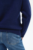 Adv Oversize Lacivert Kadın Triko