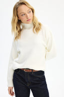 Adv Oversize Ekru Kadın Triko